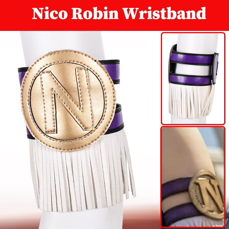Anime Cosplay Nico Robin - Pulseira Nico Robin para Cosplay, Acessório