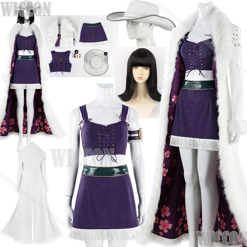 Anime Cosplay Nico Robin - Fantasia de Cosplay Nico Anime Movie