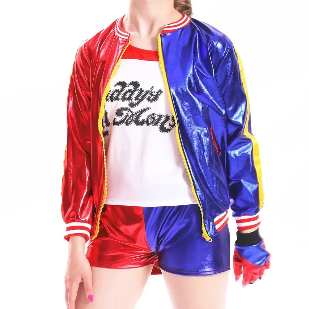 Anime Harley Quinn Cosplay - Harley Quinn Cosplay trajes infantis, Suicide