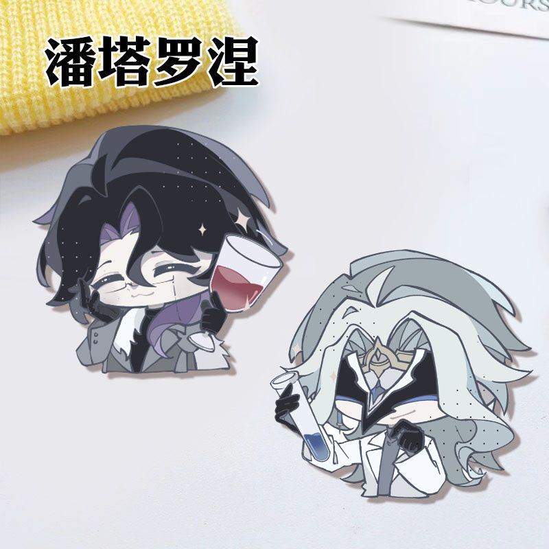 Anime Cosplay Female - Broche de Acrílico Genshin Impact Dottore
