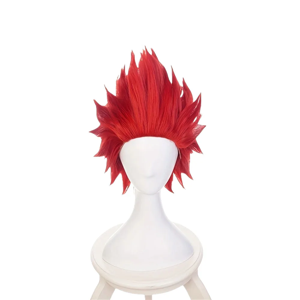 Anime Cosplay Website - Meu herói academia curto vermelho kirishima
