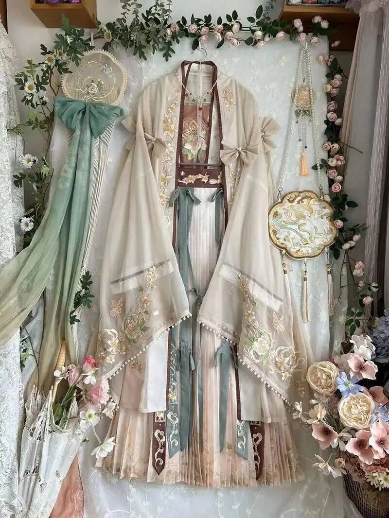 Anime Cosplay In Chinese - Vestido Hanfu Antigo Chinês para Mulheres,
