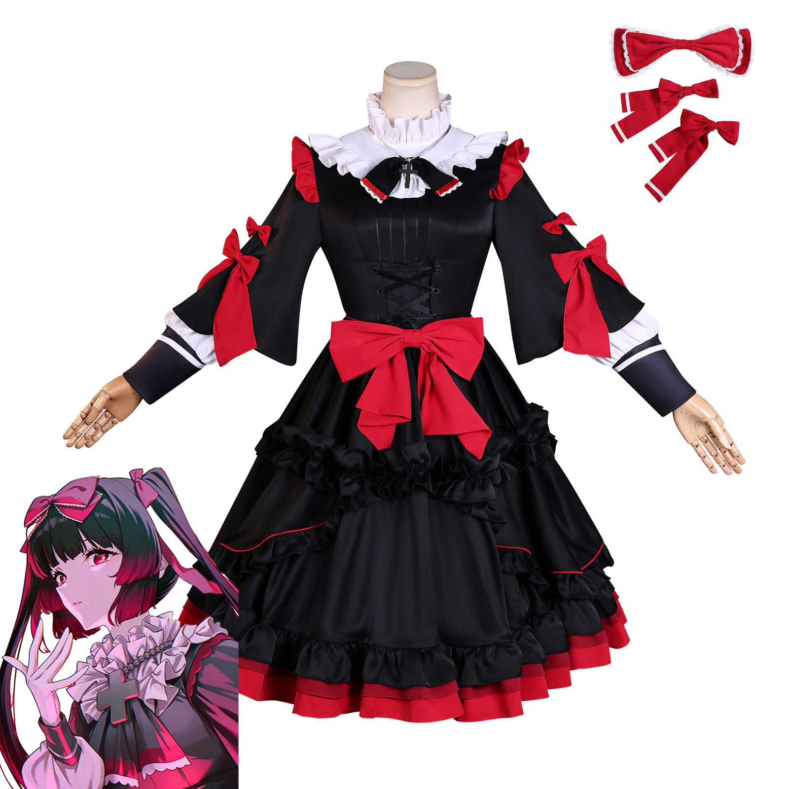 Anime Cosplay Photo - Fantasia Completa de Cosplay Needy Overdose