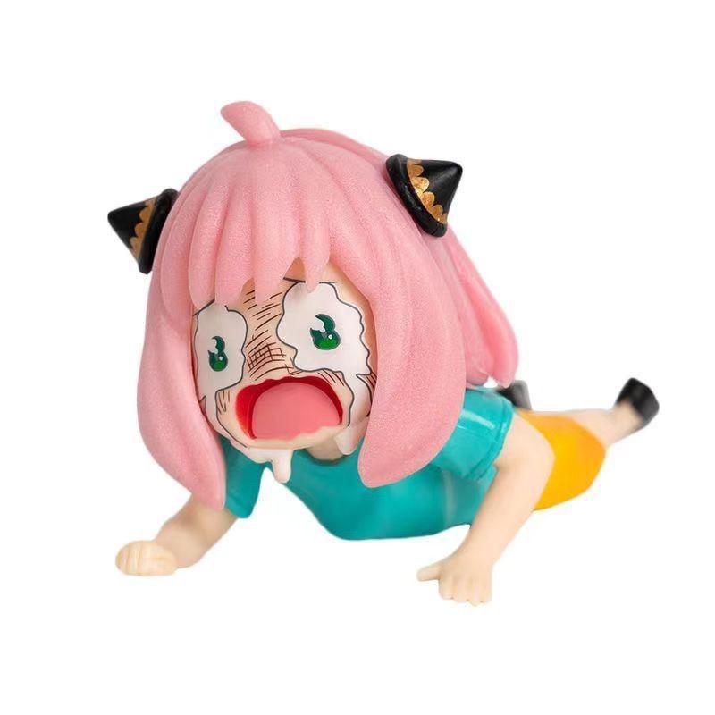 Estátua de Anime Fofa Anya Spy - Anime Cosplay Anya avaliação e preço
