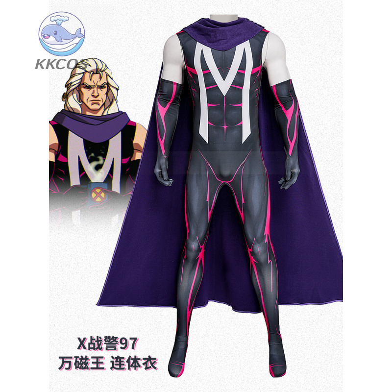Magneto cosplay traje macacão  - Anime Cosplay Party avaliação e preço
