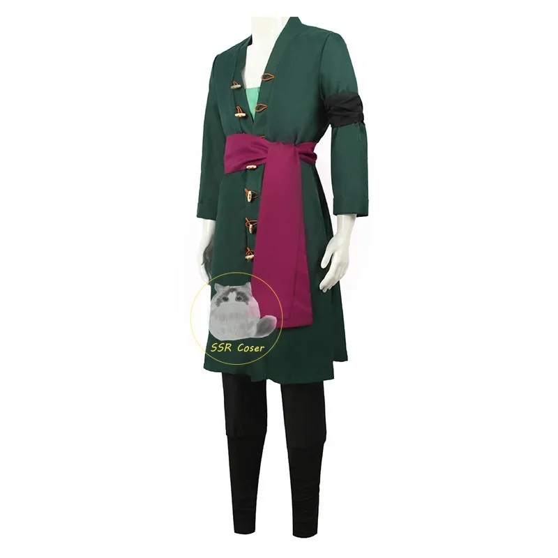 Anime roronoa zoro cosplay kos - Anime Cosplay Anya avaliação e preço