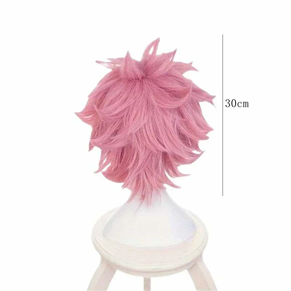 Peruca Sintética Rosa Ashido M - Anime Cosplay Website avaliação e preço