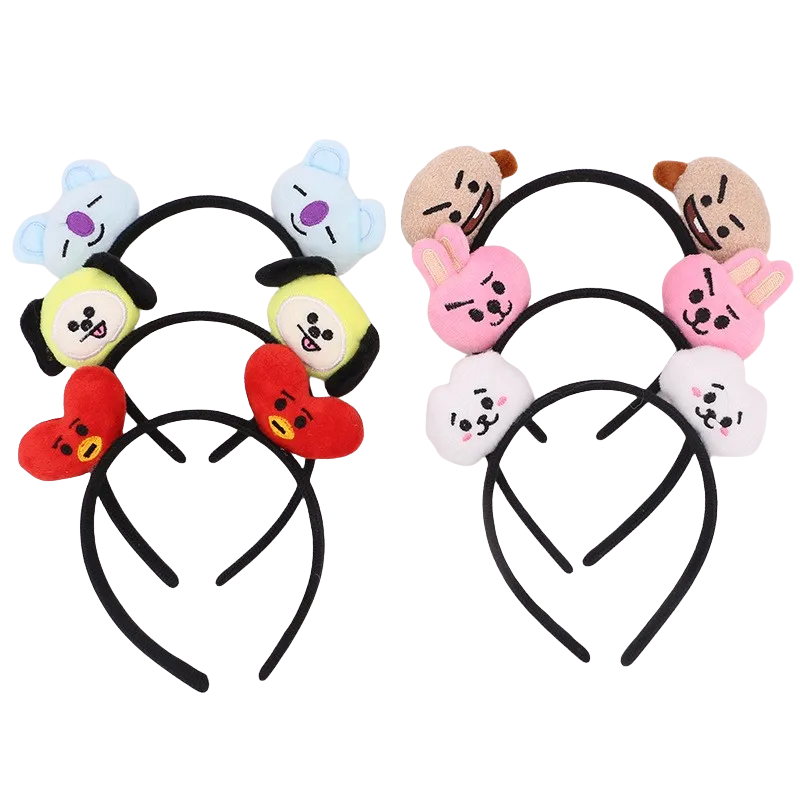 Faixa de Cabelo Kawaii BT21 An - Anime Cosplay Makeup avaliação e preço