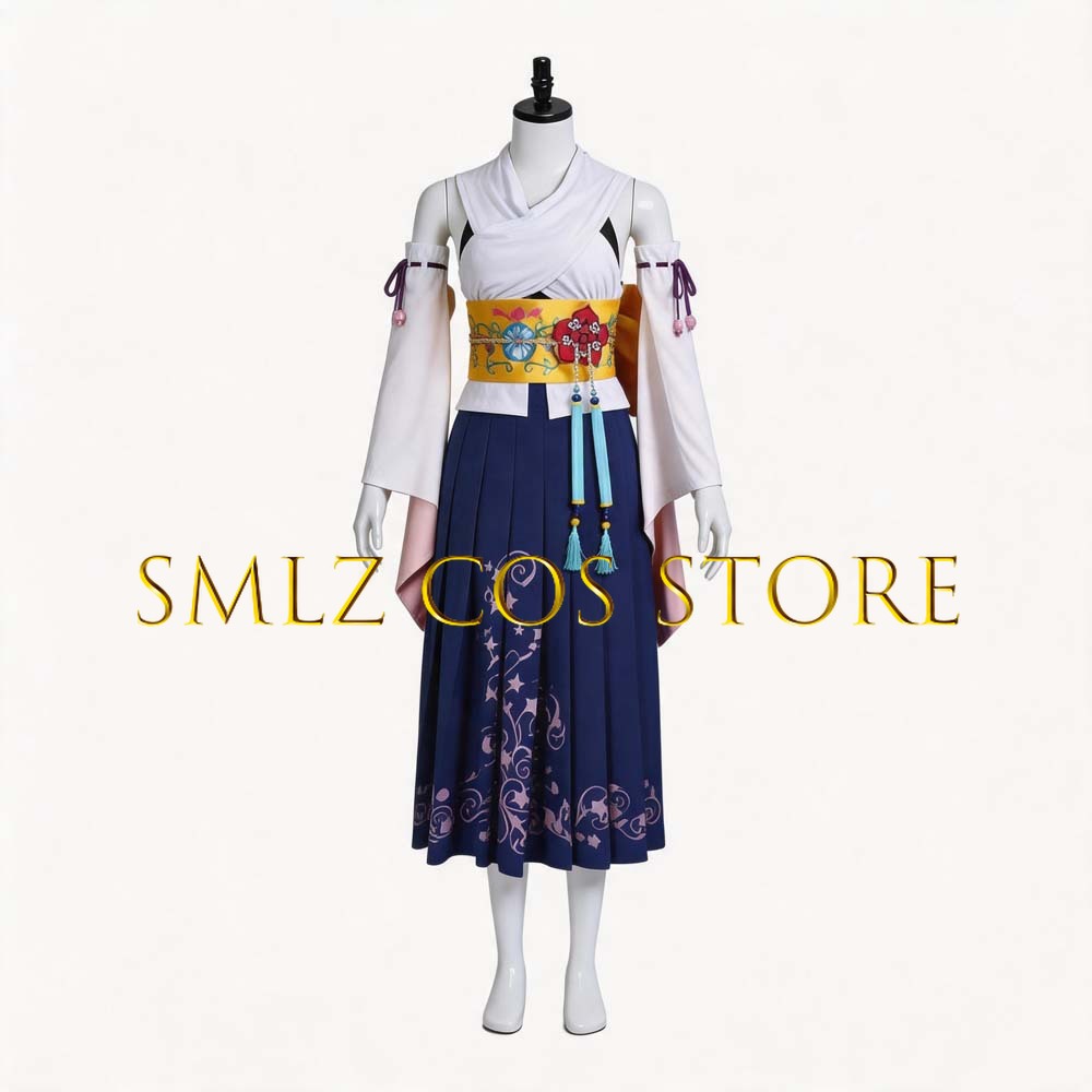 Fantasia Cosplay Yuna FF10 X S - Anime Cosplay Female avaliação e preço