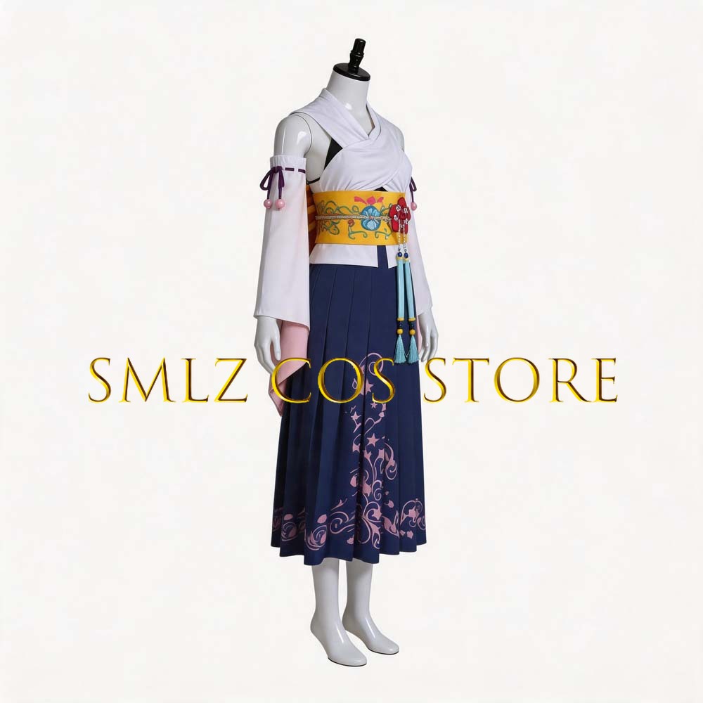 Fantasia Cosplay Yuna FF10 X S - Anime Cosplay Female avaliação e preço