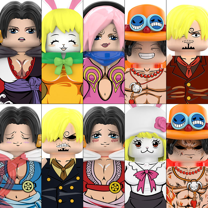 DY638-682 ONE PIECE Luffy Zoro - Black Clover Grimoire avaliação e preço