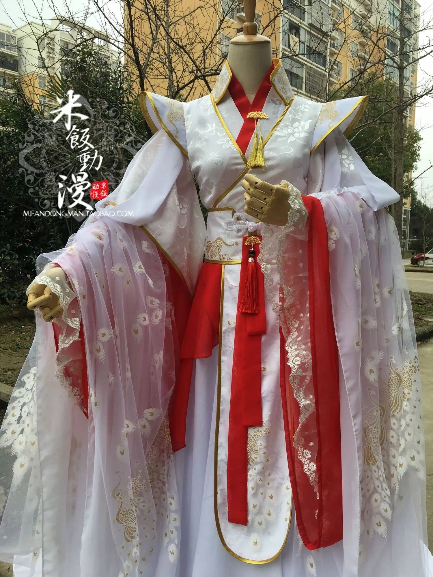 Oficial abençoe príncipe yue c - Anime Cosplay Red avaliação e preço