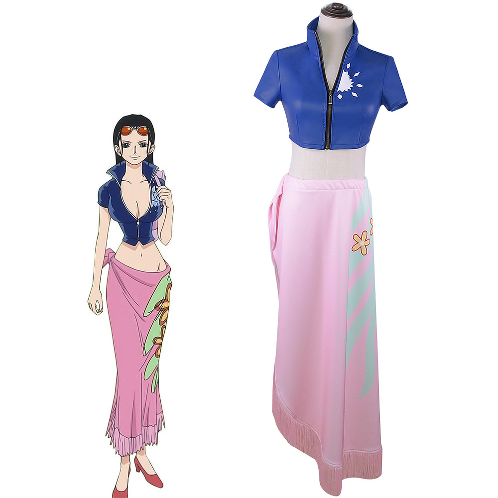 Fantasia de Cosplay Nico Robin - Anime Cosplay Nico Robin avaliação e preço