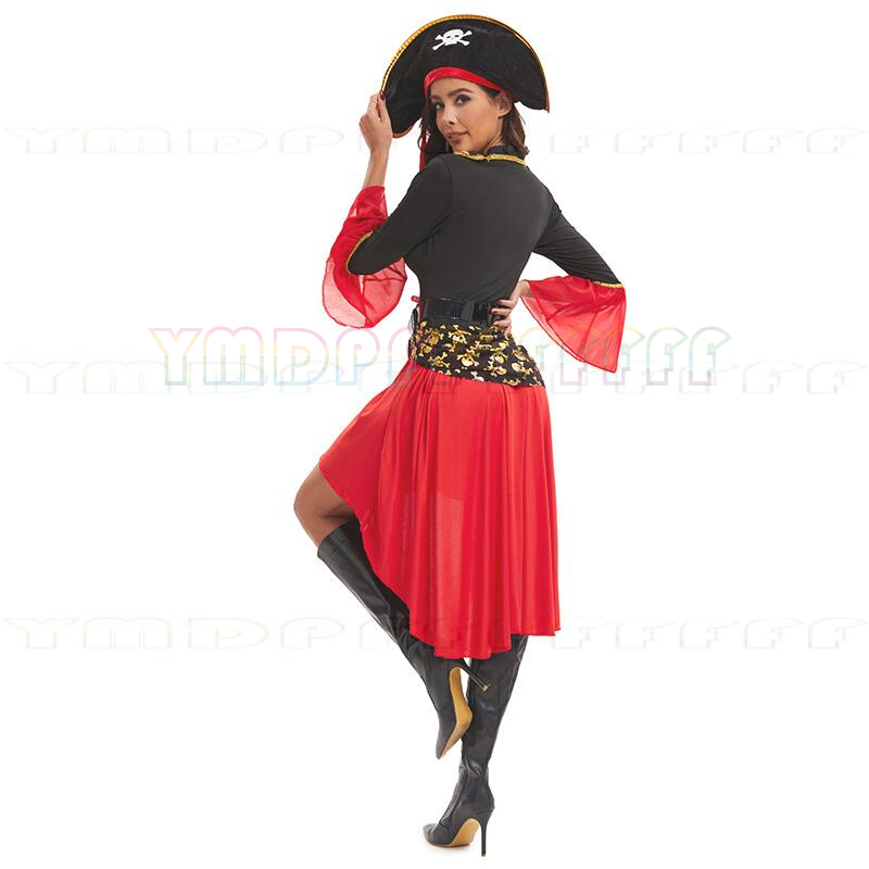 Fantasia de Pirata Feminina pa - Anime Cosplay Makeup avaliação e preço