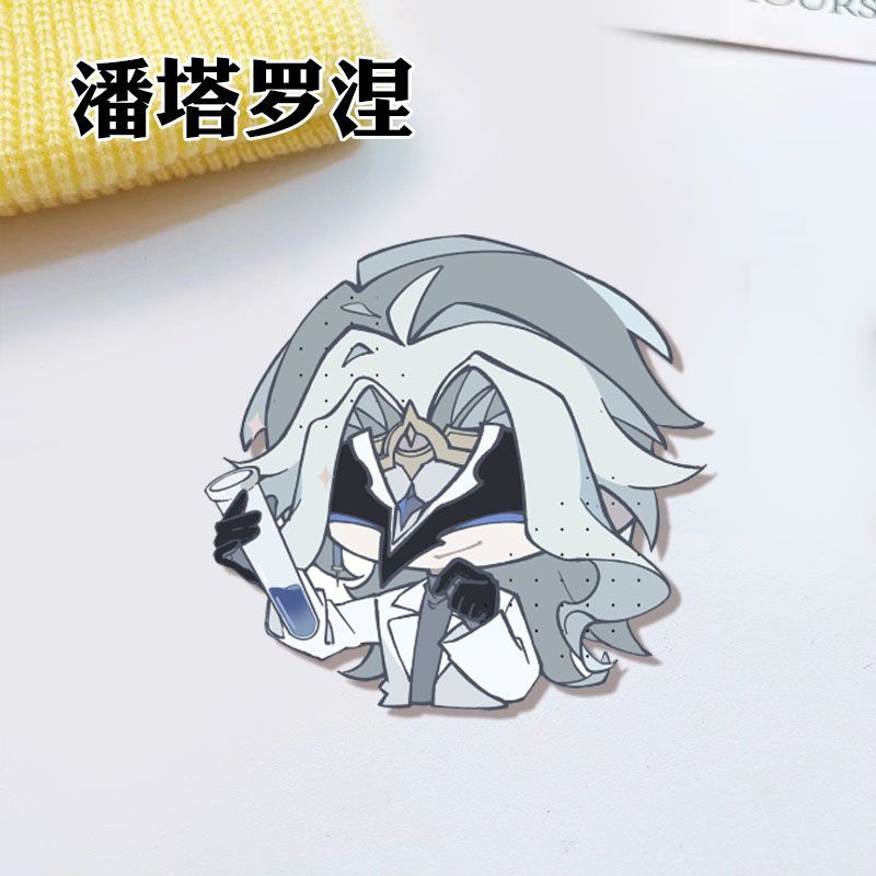 Broche de Acrílico Genshin Imp - Anime Cosplay Female avaliação e preço