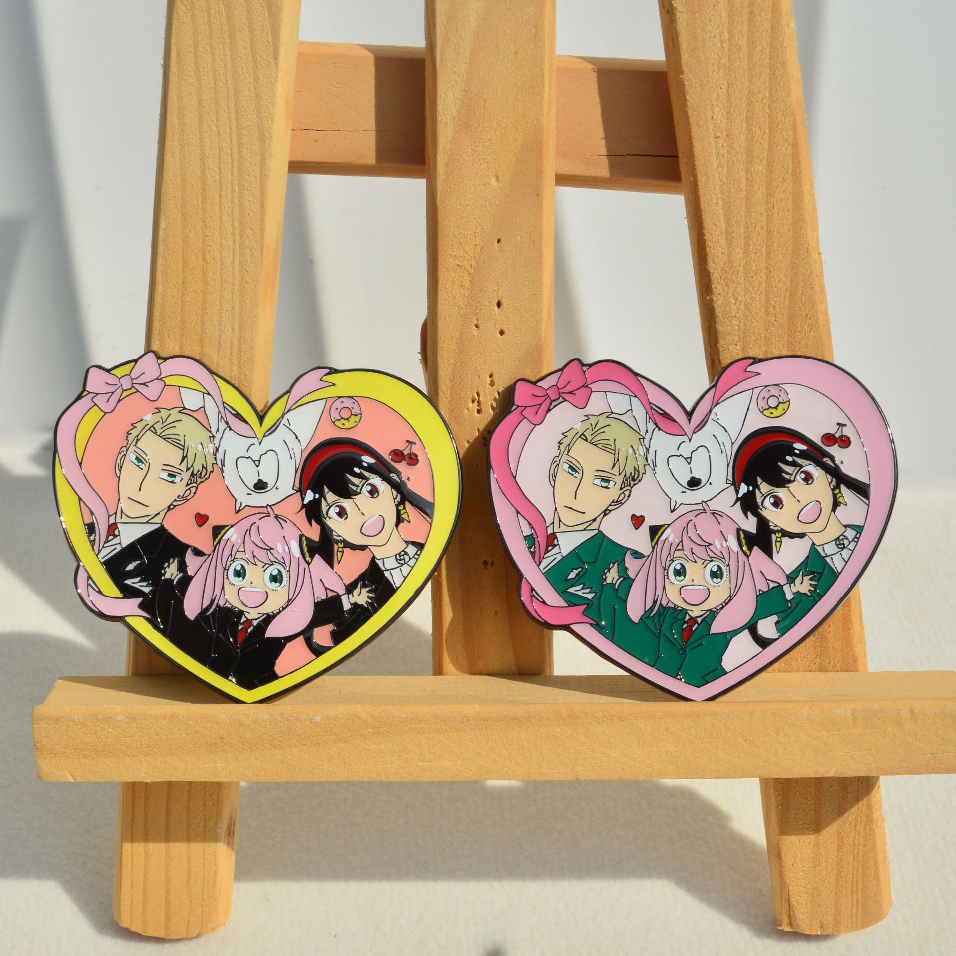 Broches de Metal Anime SPY×FAM - Anime Cosplay Anya avaliação e preço