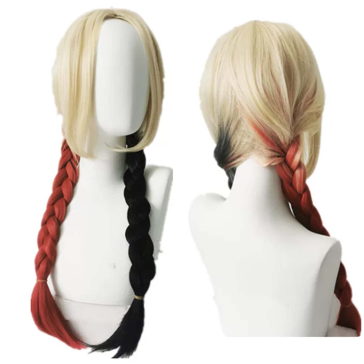 Peruca feminina para cosplay Q - Anime Harley Quinn Cosplay avaliação e preço