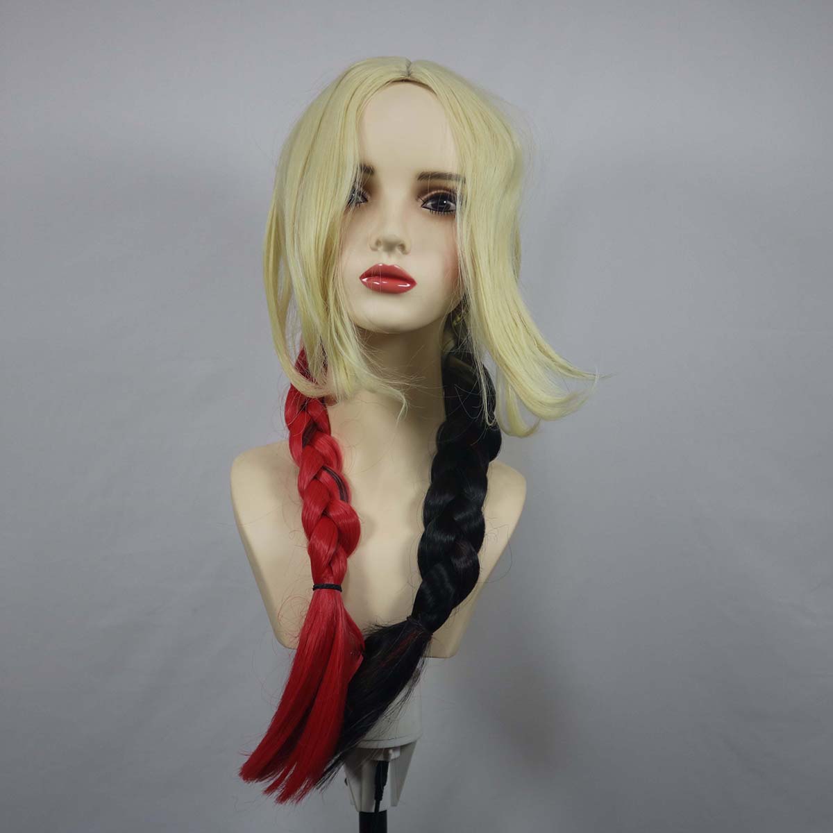 Peruca feminina para cosplay Q - Anime Harley Quinn Cosplay avaliação e preço