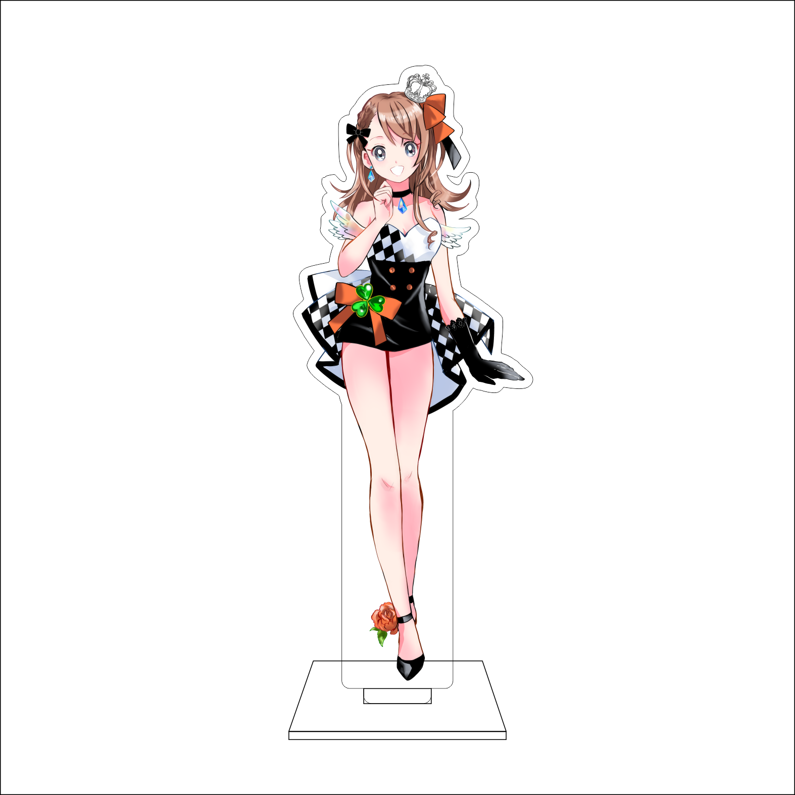 Anime de 16CM ‌ Figura Acrílic - Anime Cosplay Buy avaliação e preço