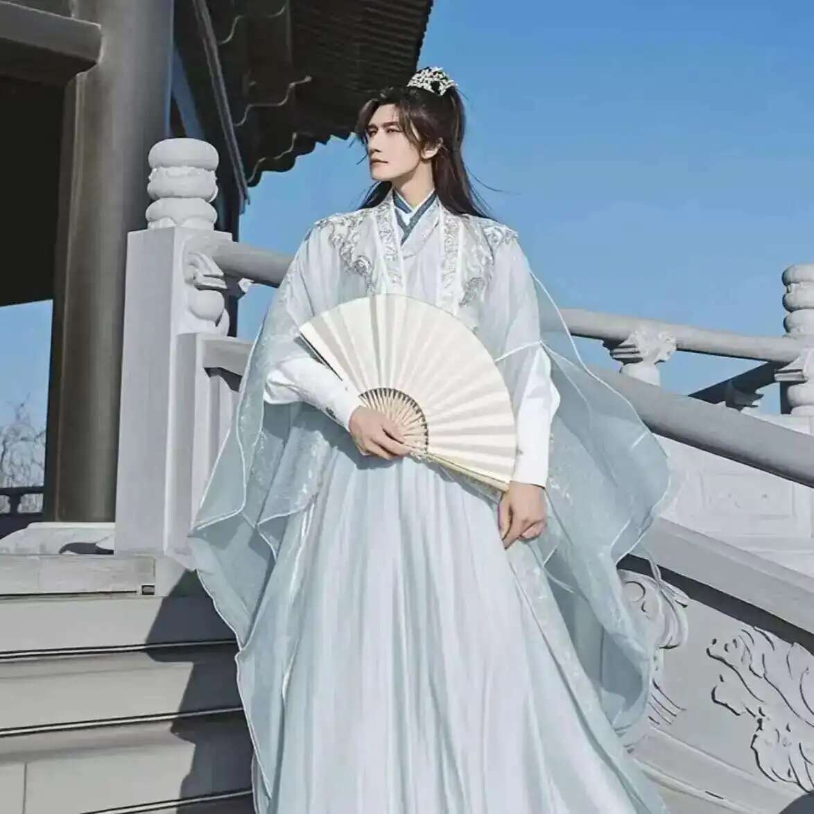 Tamanho grande 3xl hanfu mascu - Anime Cosplay In Chinese avaliação e preço